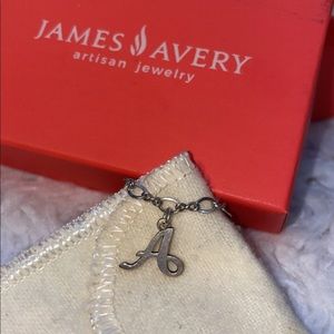 James Avery “A” Charm